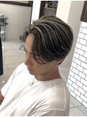 センターパートメッシュ