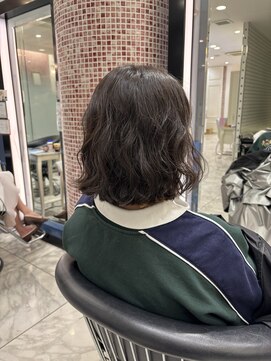 アピッシュ ギンザ(apish ginza) ボブパーマ/ボブカット/プードルパーマ/コテ巻き風パーマ