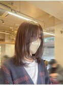ミディアムレイヤーカット