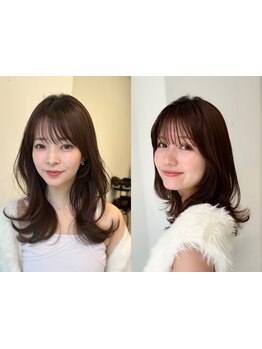 カット技術であなただけのオトナカジュアルに★上質な空間で髪も心も癒されるひと時をご提供いたします。