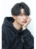 2wayヘア ツイストスパイラル センターパート