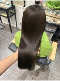 艶髪オリーブアッシュカラー