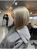 (ayame巣鴨)ラベンダーグレージュ_ぱっつんボブ_tokio_巣鴨2
