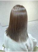 ブリーチなしで作るアッシュベージュ！