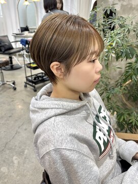 エトネ ヘアーサロン 仙台駅前(eTONe hair salon) 20代 30代 マッシュショート