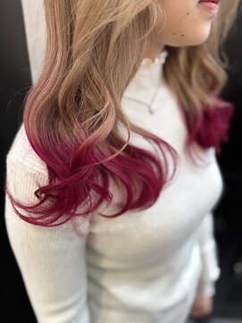 ヴァイス 渋谷店(VAICE) デザインカラー/裾カラー/ピンクカラー