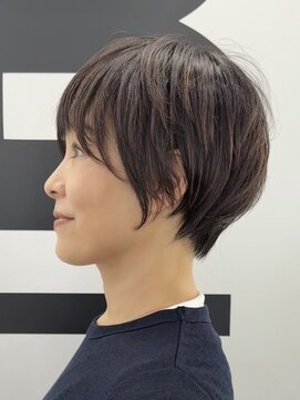 ブレス ヘアデザイン(BLESS hair design) 東静岡ショートボブくびれショートイルミナカラー顔周りレイヤー