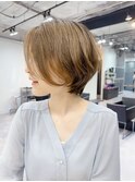 20代/30代/40代/大人ボブ/似合わせ/長めバング/ショートボブ
