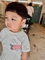 ロミー 本厚木(ROMMY.)&nbsp;キッズカット◎男の子メンズショートパッツン前髪カット◎本厚木