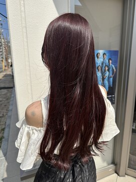 イリエヘア 川口(irier hair) 艶髪☆ピンクブラウン