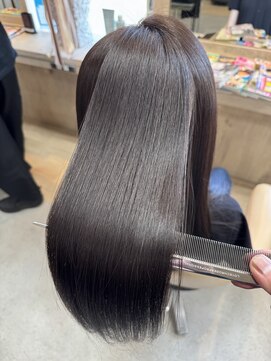 ラディシュ さがみ野(RADISH) 20代30代40代髪質改善メテオトリートメント艶髪レイヤーカット