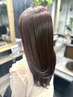 プレミアム質感改善トリートメントヘアカラーロングヘアーコース+カット