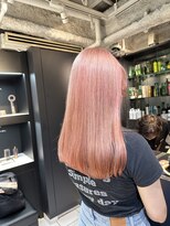トニーアンドガイ 青山店(TONI & GUY)&nbsp;【川原】シアーカラーピンクベージュ