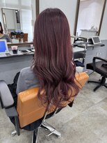 アジールヘア 北千住駅西口店(agir hair)&nbsp;ボルドーカラー　暖色カラー　レッドカラー　北千住