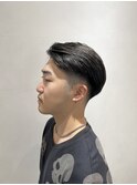オールバックショート