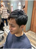 MEN’S HAIR/波巻ツイストスパイラル/フェザーパーマ/柏