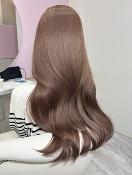 アディション 新宿(ADITION) ブリーチなしブラウンベージュ×ダブルカラー髪質改善新宿f