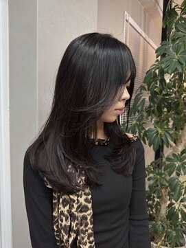 ダイアモンドリリーキートス(Diamond Lily kiitos) 黒髪カタログ/クラゲヘアー/オリーブグレー/一宮