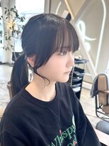 リーラ(Lila) 結んで可愛い顔まわりカット