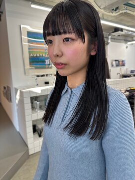 テンション(tension) ストレートミディアム髪質改善縮毛矯正札幌駅大通駅バスセンター