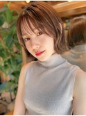 大人ボブ切りっぱなしボブレイヤーボブ外ハネボブくびれボブ