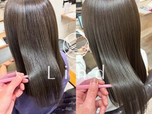 忙しい朝にゆとりを。髪内部の水分バランスが整うから、ドライ時間が短縮し、アイロンいらずの毎日へ。