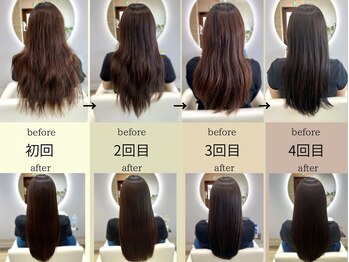 ニックピック(NicPic)の写真/すれ違うたび振り返られる美髪に*県北・県外と遠方からのお客様も、驚くほどの変化を実感♪