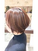 イメチェンショートボブ