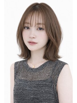 ソレイユ(Soleil) ひし形/オフィス/20代/30代/40代/くびれミディアム/シャギー