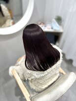 ヘイロー(HALO)&nbsp;ボルドーレッド&髪質改善トリートメントで艶髪ヘア
