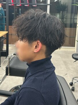 ハイパー ヨコハマ(HYPER yokohama) 縦落ちツイストスパイラルパーマメンズ