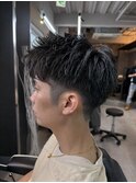 大宮/カット/短髪/毛流れ/センターパート