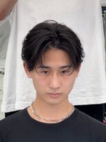 メンズヘアセンス 渋谷(MEN'S HAIR SENSE)&nbsp;ニュアンスパーマ/センターパート/メンズ/眉毛/フェザーパーマ