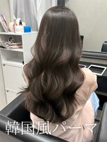 エース 梅田(ace)&nbsp;コテ巻き風パーマ /韓国風パーマ/デジタルパーマ/レイヤーカット