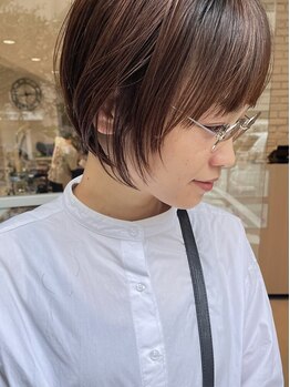 ヘアポケット スタイル店(HAIR POCKET)の写真/【明石駅徒歩2分】圧倒的な技術が人気のショート♪一人ひとりに合ったカットは《HAIR POCKET》にお任せ☆
