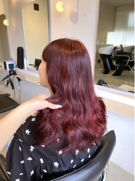 ティム(tim) 《hinako》°。・ガーリーなCassis red ∞゜.