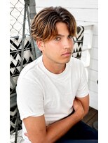 ユイマァルスロウ 倉敷(YUIMARLSLOW)&nbsp;倉敷メンズサロン20代30代40代ハイライトフェザーショート