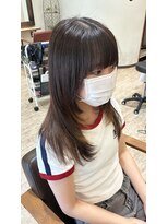 キューズ(CUES)&nbsp;顔まわりレイヤースタイル