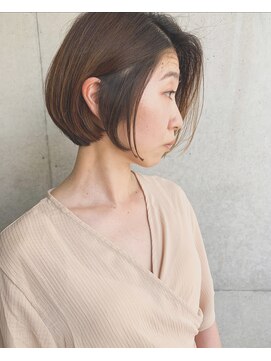 シエル 松山店(CIEL) 横顔美人【前下がりショートボブ】