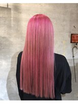 アティック ヘアーデザインアンドリラクゼーション(attic hair design&relaxation) ビビットピンク