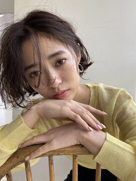 ヘアーアンドファッションシオミエイチ (hair&fashion shiomi H) ニュアンスパーマ