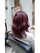 バトヘアー 渋谷本店(bat hair) ピンクバイオレット