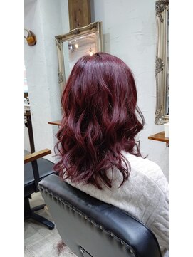 バトヘアー 渋谷本店(bat hair) ピンクバイオレット