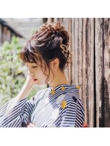 ヘアメイクアンドセットサロン リッコ(Hair make&set salon Ricco)&nbsp;梅田セットサロン　和装ヘアセット