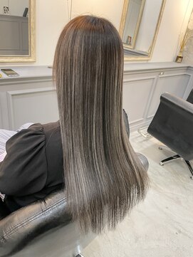 ラム(L'am) コントラストハイライト ウェーブ