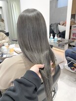 ミラ 新宿(MILA)&nbsp;艶カラー/グレージュ/髪質改善/スモーキーグレージュ