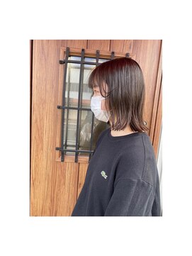 ヘアーメイク ウープス(hair make Oops!) 外はねボブ