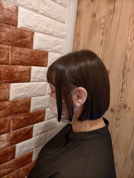 ヘアアンドメイク アール(hair＆make R) モカボブ