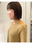 ミニボブxナチュラルブラウン