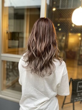 ルフレ 新宿本店1st(Reflet) お客様カタログ＃新宿髪質改善ブリーチハイトーンエクステ韓国